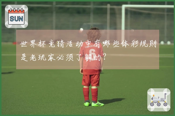 世界杯竞猜活动中有哪些体彩规则是老玩家必须了解的？