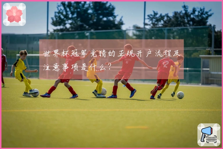 世界杯冠军竞猜的正规开户流程及注意事项是什么？